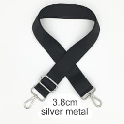 Black Color Bag Straps Women Shoulder Messenger Bags Belt Adjustable Wide Strap Bag Part Accessories Female Crossbody Bag Strap