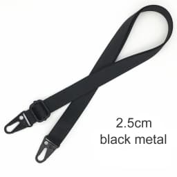 Black Color Bag Straps Women Shoulder Messenger Bags Belt Adjustable Wide Strap Bag Part Accessories Female Crossbody Bag Strap