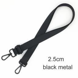 Black Color Bag Straps Women Shoulder Messenger Bags Belt Adjustable Wide Strap Bag Part Accessories Female Crossbody Bag Strap