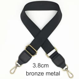 Black Color Bag Straps Women Shoulder Messenger Bags Belt Adjustable Wide Strap Bag Part Accessories Female Crossbody Bag Strap