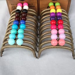 20pcs Wholesale 12.5 CM antique Bronze Coin metal Purse Frames Candy Head Kiss Clasp Cluth DIY Bag Metal Frame Accessorie JY445