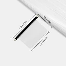 EverToner Fashion replacement bag chain and transparent card bag inner liner suitable for small C-anel card bag