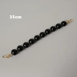 New Woman Bag Accessory Black Beige Red Acrylic Resin Beads Parts Handcrafted Wristband Women Replacement Bag Handle Chain