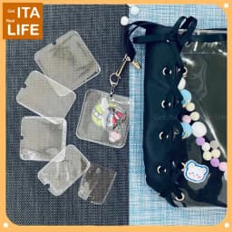 Italife Anime Badge Case Protective Cover Anti-scratch Animation Accessories Pin Case For Ita Bag Backpack H330