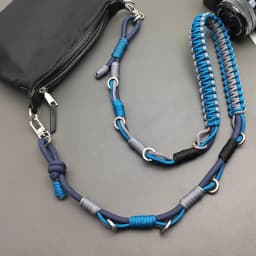 Hand-braided Adjustable Repalcement Bag Strap Multi-purpose Anti-lost Camera Phone Lanyard Crossbody Shoulder Strap Accessories