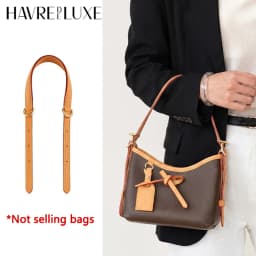 Adjustable Vachetta Leather Replacement Shoulder Strap For Carryall Nano Bag Crossbody Bag Strap Accessories