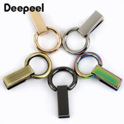 4/10Pcs 16*40mm O Ring Metal Bags Strap Buckles Side Clip Hooks for Handbag Handle Connector Clasp DIY Hardware Accessories