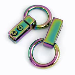 4/10Pcs 16*40mm O Ring Metal Bags Strap Buckles Side Clip Hooks for Handbag Handle Connector Clasp DIY Hardware Accessories