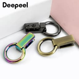 4/10Pcs 16*40mm O Ring Metal Bags Strap Buckles Side Clip Hooks for Handbag Handle Connector Clasp DIY Hardware Accessories