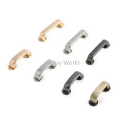 20/50/100PCS Inner 20mm 25mm Bag Metal Anchor Arch Bridge Hanger Hooks Connector For Handbag Strap Side Buckle Clips Accessories