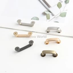 20/50/100PCS Inner 20mm 25mm Bag Metal Anchor Arch Bridge Hanger Hooks Connector For Handbag Strap Side Buckle Clips Accessories