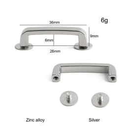 20/50/100PCS Inner 20mm 25mm Bag Metal Anchor Arch Bridge Hanger Hooks Connector For Handbag Strap Side Buckle Clips Accessories