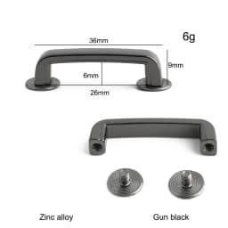 20/50/100PCS Inner 20mm 25mm Bag Metal Anchor Arch Bridge Hanger Hooks Connector For Handbag Strap Side Buckle Clips Accessories
