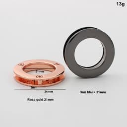 8MM 10MM 11MM 13MM 21MM Metal Eyelets With Washer Grommets For Leather Craft Bags Shoes Belt Clothes Decor Eye Rings Accessories