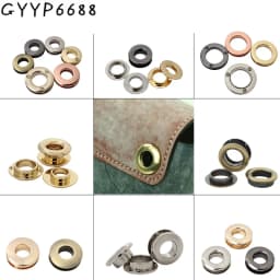 8MM 10MM 11MM 13MM 21MM Metal Eyelets With Washer Grommets For Leather Craft Bags Shoes Belt Clothes Decor Eye Rings Accessories