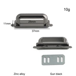 10/30/100PCS Inner:13mm 20mm 25mm 30mm Metal Shoulder Strap Buckle Detachable Screw Clasp For Handbag Belt Webbing Accessories