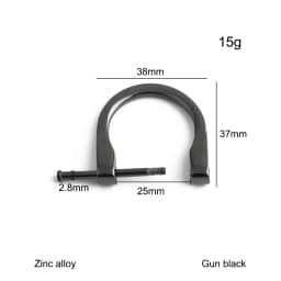 10/30/100PCS Inner:13mm 20mm 25mm 30mm Metal Shoulder Strap Buckle Detachable Screw Clasp For Handbag Belt Webbing Accessories