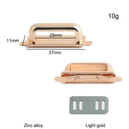 10/30/100PCS Inner:13mm 20mm 25mm 30mm Metal Shoulder Strap Buckle Detachable Screw Clasp For Handbag Belt Webbing Accessories