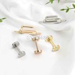 10/30/100PCS Inner:13mm 20mm 25mm 30mm Metal Shoulder Strap Buckle Detachable Screw Clasp For Handbag Belt Webbing Accessories