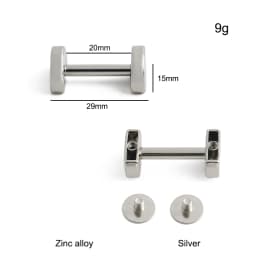 10/30/100PCS Inner:13mm 20mm 25mm 30mm Metal Shoulder Strap Buckle Detachable Screw Clasp For Handbag Belt Webbing Accessories