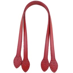 2pcs Leather Handles Durable Shoulder Bags Detachable Belt Women Leaf Handle Straps DIY Handmade Replacement Handbag Strap 60cm
