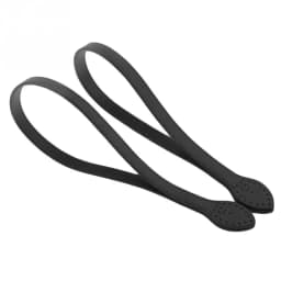 2pcs Leather Handles Durable Shoulder Bags Detachable Belt Women Leaf Handle Straps DIY Handmade Replacement Handbag Strap 60cm