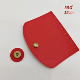 12x10.2cm Bag Flap Cover Women's Crochet Bag Accessories DIY PU Leather Flap Material Crochet Handbag Bag Parts for Knitted Bag