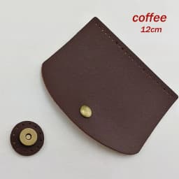 12x10.2cm Bag Flap Cover Women's Crochet Bag Accessories DIY PU Leather Flap Material Crochet Handbag Bag Parts for Knitted Bag