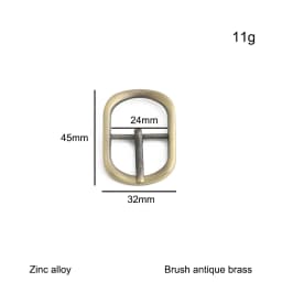 10/30/100PCS Inside Wide:12-38mm Metal Pin Buckle Belt Buckles For Bag Shoulder Strap Shoes Adjust Roller Clasp DIY Accessories