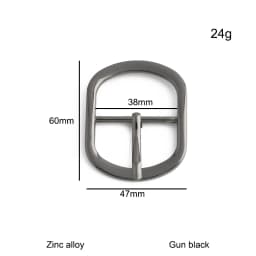 10/30/100PCS Inside Wide:12-38mm Metal Pin Buckle Belt Buckles For Bag Shoulder Strap Shoes Adjust Roller Clasp DIY Accessories