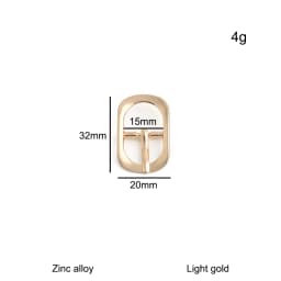 10/30/100PCS Inside Wide:12-38mm Metal Pin Buckle Belt Buckles For Bag Shoulder Strap Shoes Adjust Roller Clasp DIY Accessories