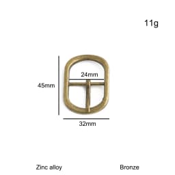 10/30/100PCS Inside Wide:12-38mm Metal Pin Buckle Belt Buckles For Bag Shoulder Strap Shoes Adjust Roller Clasp DIY Accessories