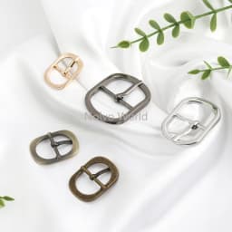 10/30/100PCS Inside Wide:12-38mm Metal Pin Buckle Belt Buckles For Bag Shoulder Strap Shoes Adjust Roller Clasp DIY Accessories