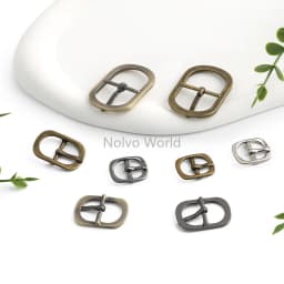 10/30/100PCS Inside Wide:12-38mm Metal Pin Buckle Belt Buckles For Bag Shoulder Strap Shoes Adjust Roller Clasp DIY Accessories
