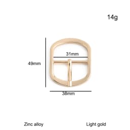10/30/100PCS Inside Wide:12-38mm Metal Pin Buckle Belt Buckles For Bag Shoulder Strap Shoes Adjust Roller Clasp DIY Accessories