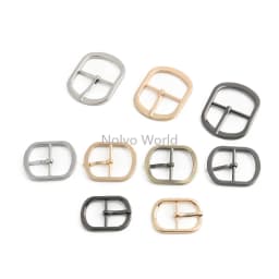10/30/100PCS Inside Wide:12-38mm Metal Pin Buckle Belt Buckles For Bag Shoulder Strap Shoes Adjust Roller Clasp DIY Accessories