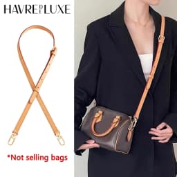 Adjustable Vachetta Leather Replacement Strap For Speedy 25 30 35 Handbag Crossbody Shoulder Strap Cowhide Bag Accessories