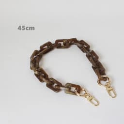 New Fashion Woman Handbag Accessory Chain Brown Beige Acrylic Blue Resin Chain Luxury Strap Women Clutch Shoulder Purse Chain