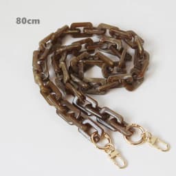 New Fashion Woman Handbag Accessory Chain Brown Beige Acrylic Blue Resin Chain Luxury Strap Women Clutch Shoulder Purse Chain