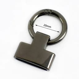 5-20Pcs 20/25mm Deepeel O Ring Metal Buckles Handbag Belt Snap Clasp Bag Sides Clip Buckle Hook for Keychain Hardware Accessory