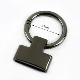 5-20Pcs 20/25mm Deepeel O Ring Metal Buckles Handbag Belt Snap Clasp Bag Sides Clip Buckle Hook for Keychain Hardware Accessory