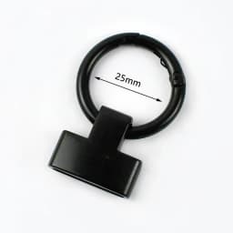 5-20Pcs 20/25mm Deepeel O Ring Metal Buckles Handbag Belt Snap Clasp Bag Sides Clip Buckle Hook for Keychain Hardware Accessory