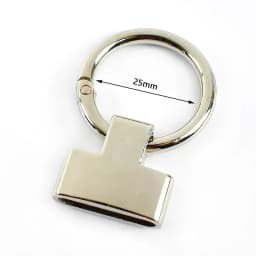 5-20Pcs 20/25mm Deepeel O Ring Metal Buckles Handbag Belt Snap Clasp Bag Sides Clip Buckle Hook for Keychain Hardware Accessory