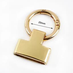 5-20Pcs 20/25mm Deepeel O Ring Metal Buckles Handbag Belt Snap Clasp Bag Sides Clip Buckle Hook for Keychain Hardware Accessory