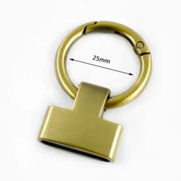 5-20Pcs 20/25mm Deepeel O Ring Metal Buckles Handbag Belt Snap Clasp Bag Sides Clip Buckle Hook for Keychain Hardware Accessory