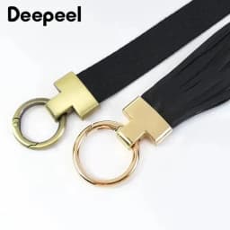 5-20Pcs 20/25mm Deepeel O Ring Metal Buckles Handbag Belt Snap Clasp Bag Sides Clip Buckle Hook for Keychain Hardware Accessory