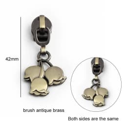 5/20/100PCS Summer Series 5# Nylon Multicolor Metal Zippers Puller Slider For Broken Buckle Purse Bags Dress Sewing Accessories