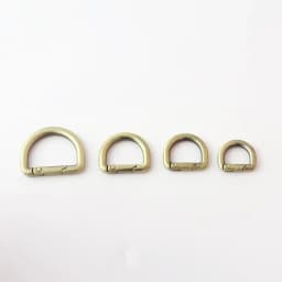 20/50/100PCS 13mm 16mm 19mm 25mm Metal Buckles Spring D Ring Keyring Clasps For Bags Shoulder Hanger Connect Hook Accessories