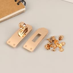 1Set Fashion Bag Lock Set Metal Buckles Clasp For Bag Strap Women Handbag Purse Twist Locks DIY Hardware Accessories