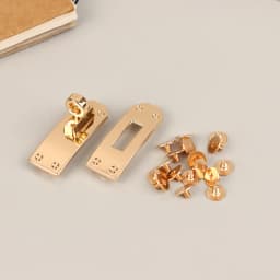1Set Fashion Bag Lock Set Metal Buckles Clasp For Bag Strap Women Handbag Purse Twist Locks DIY Hardware Accessories